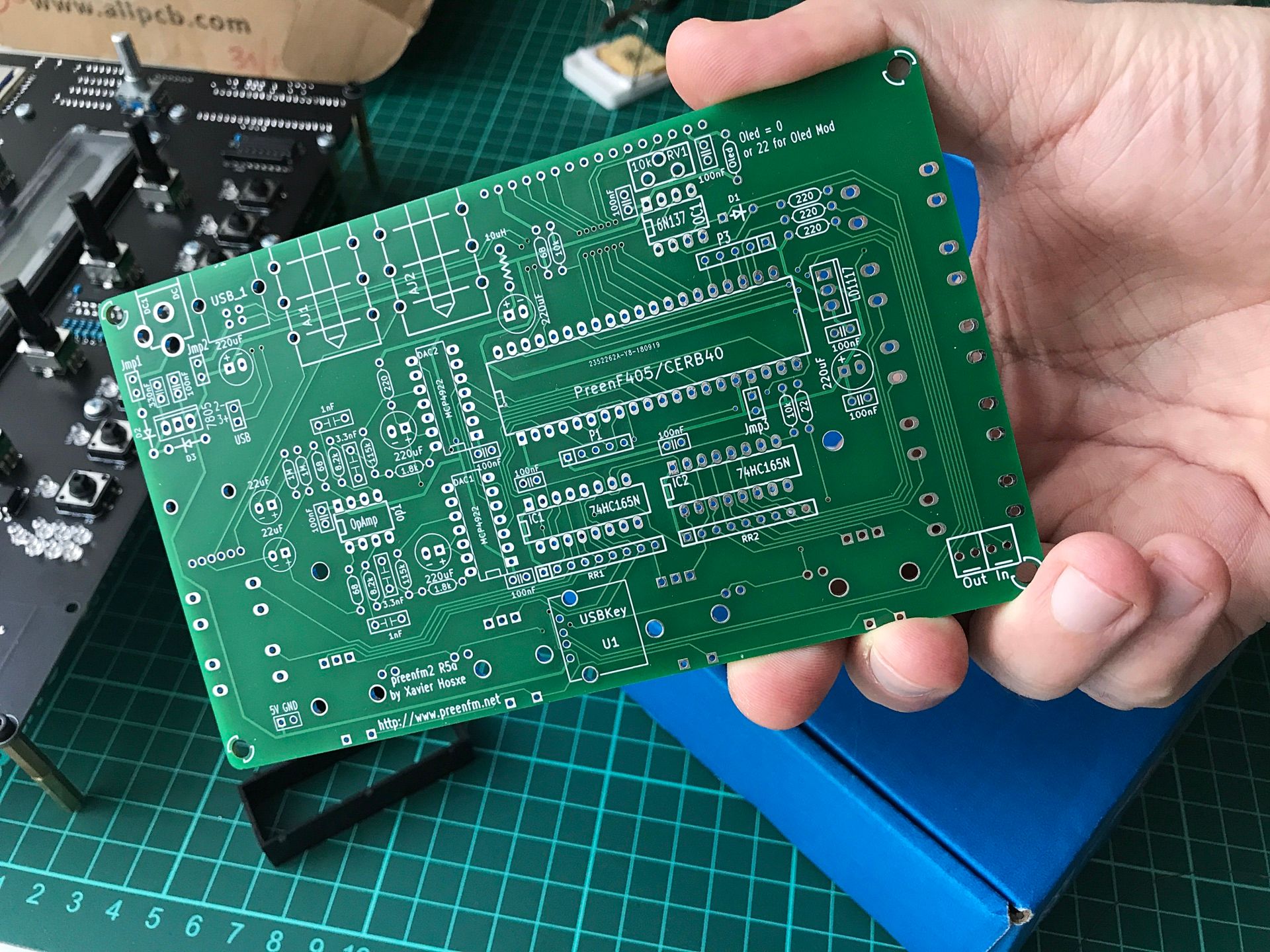 PreenFM2 PCB